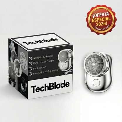 TechBlade® Afeita y Depila sin irritación